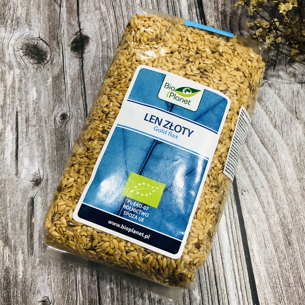 Hạt lanh vàng hữu cơ Markal và Bio Planet 500g