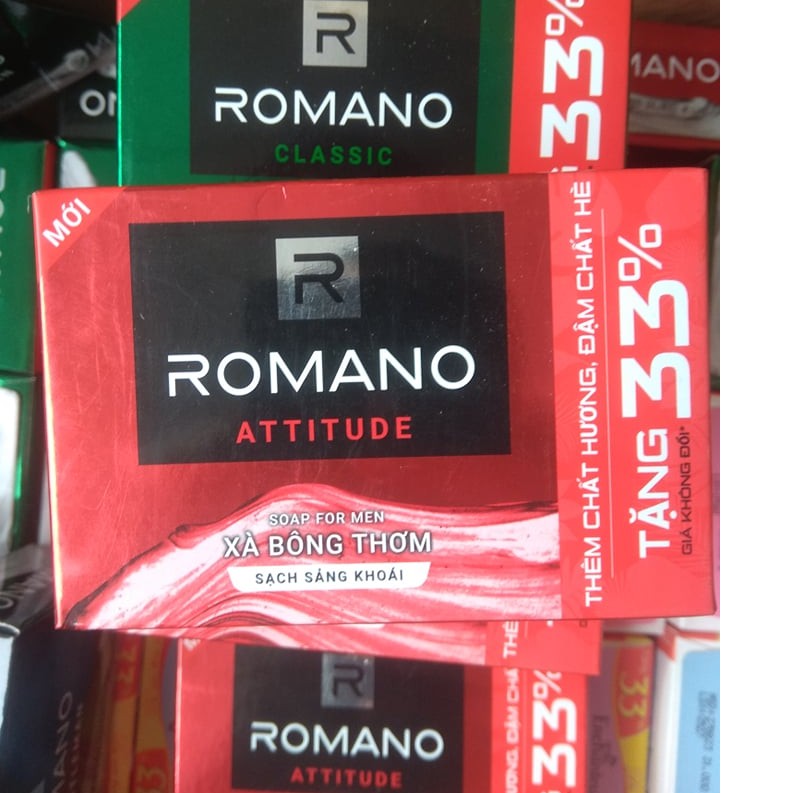 Xà bông nước hoa thơm Romano Classic/Attitude 90g | BigBuy360 - bigbuy360.vn