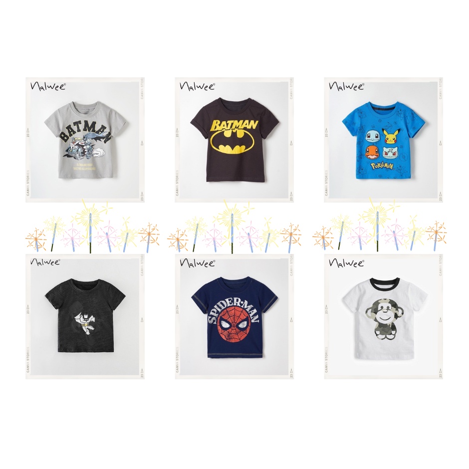 Combo 3 Áo Thun Hè Cho Bé Trai Sale Sốc (Giao Ngẫu Nhiên) - Jumping Beans Official Store