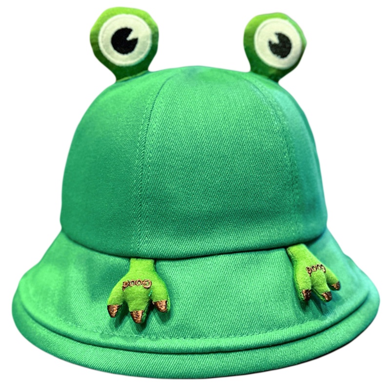 Nón Tai Bèo Vành Rộng Chất Liệu Cotton Chống Nắng Thời Trang Mùa Hè Cho Người Lớn Và Trẻ Em