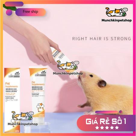 Gel dinh dưỡng Pet Supplements cho hamster, Guinea Pig (bọ ú, chuột lang), thỏ, sóc, chinchilla