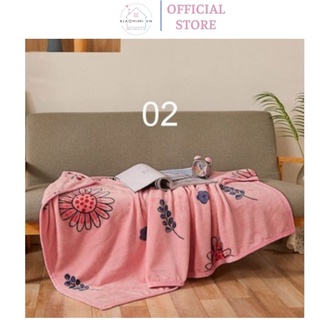 Chăn lông bé Chăn Băng Lông Tuyết Cho Bé (75x100cm) nhiều hình dễ thương Xíaomimi  SL267