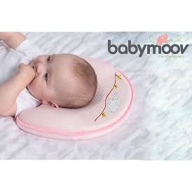 Gối cao su non cho bé Babymoov giúp chống bẹp đầu, méo đầu, nghẹo cổ cho trẻ sơ sinh