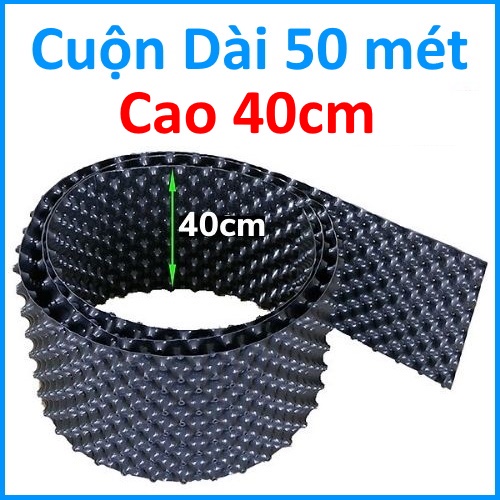 (Nguyên kiện dài 50 mét, cao 40cm) bầu ươm cây V6 Vietgrow - kèm bộ vít bắt