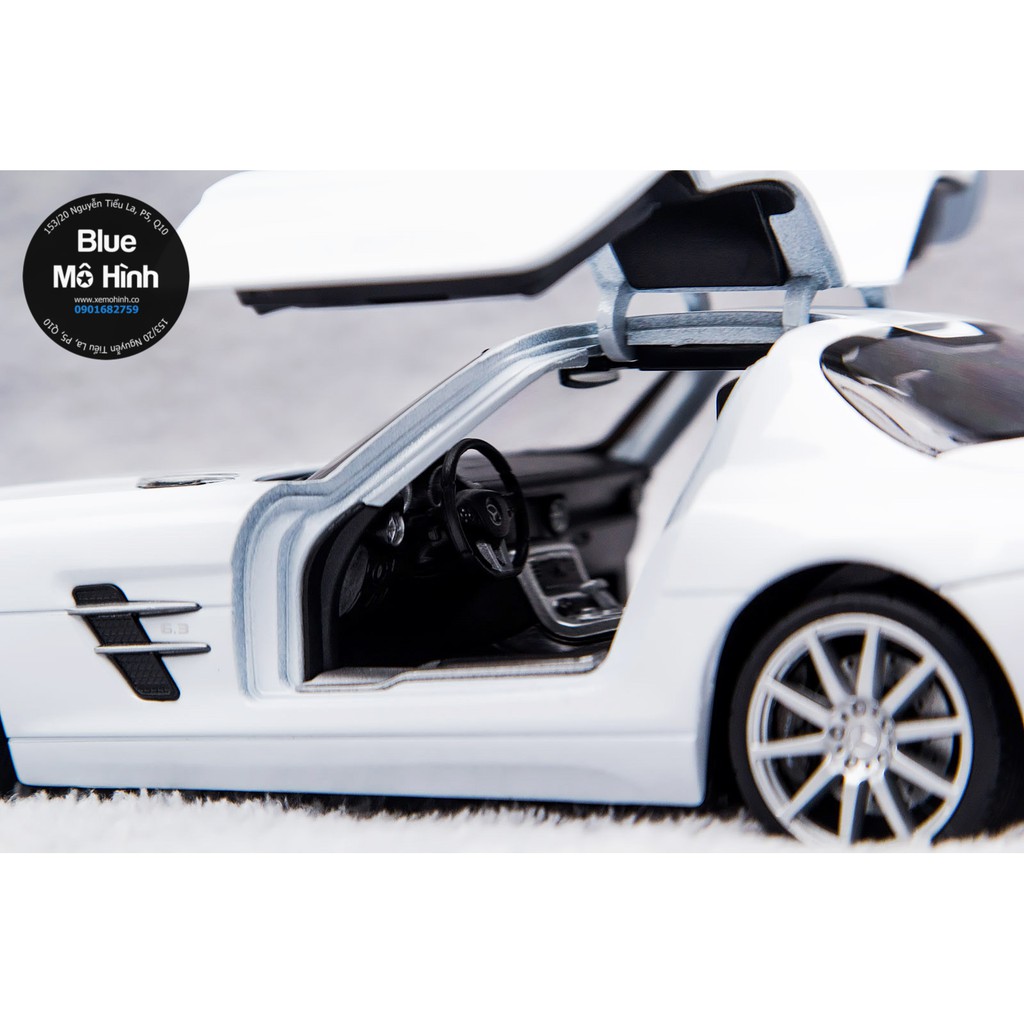 Blue mô hình | Xe mô hình Mercedes SLS AMG Welly 1:24