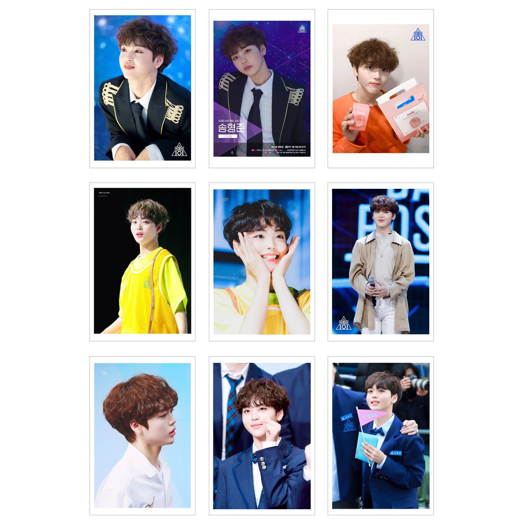 Lomo Card Ảnh HYUNG JUN - X1 ( 45 ảnh)