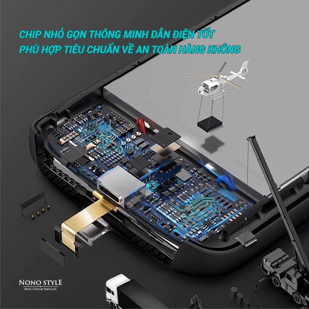 [Mã 44ELSALE2 giảm 7% đơn 300K] Pin sạc dự phòng 10000mah Devia - Hỗ trợ sạc nhanh 3.0 cao cấp - BẢO HÀNH 6 THÁNG