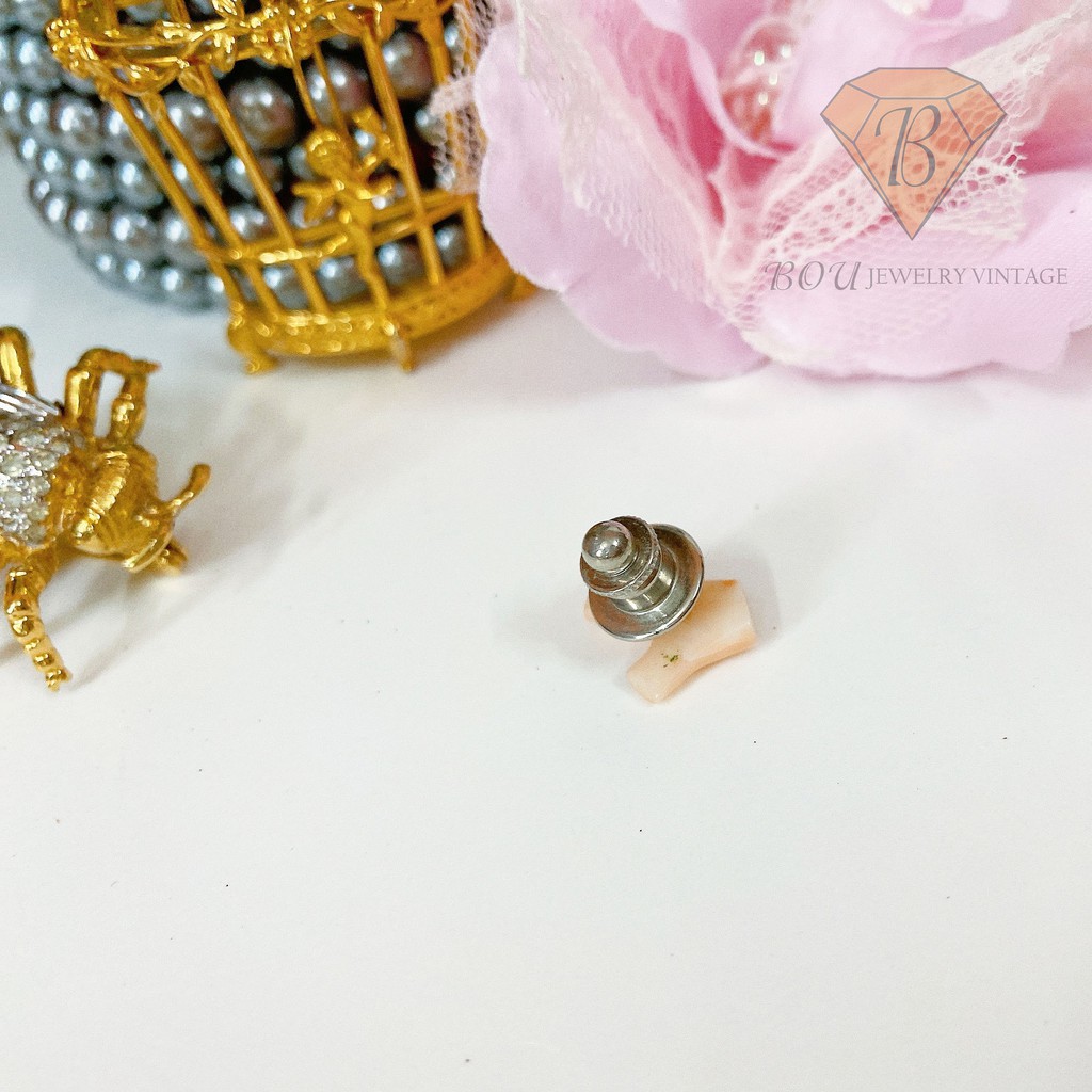 PIN CÀI ÁO SAN HÔ SECONDHAND NHẬT BẢN BOU JEWELRY VINTAGE MÃ CA075