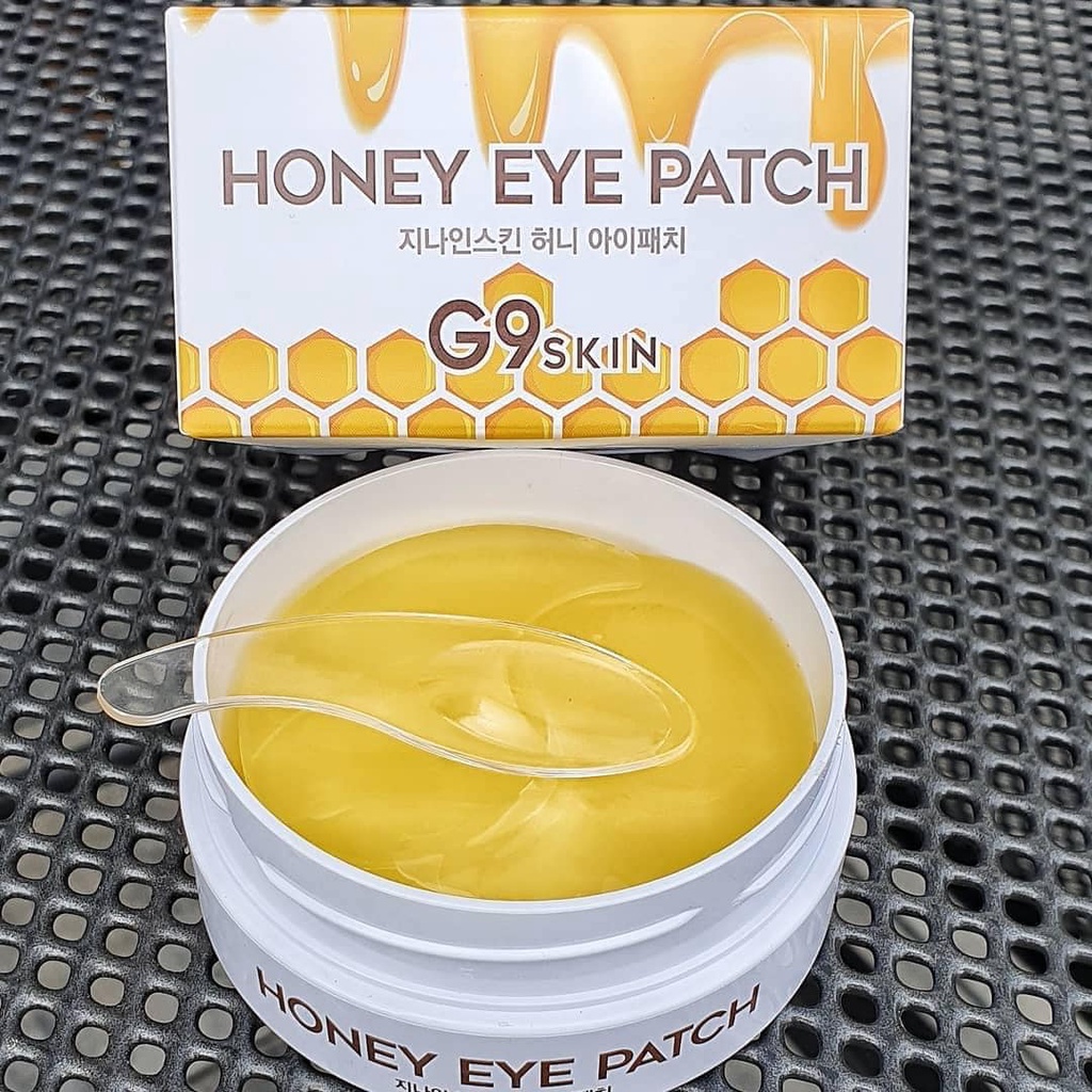 MẶT NẠ MẮT GIẢM QUẦNG THÂM, CẢI THIỆN NẾP NHĂN, DƯỠNG ẨM DA G9SKIN HONEY EYE PATCH 60 MIẾNG CHÍNH HÃNG - 9823