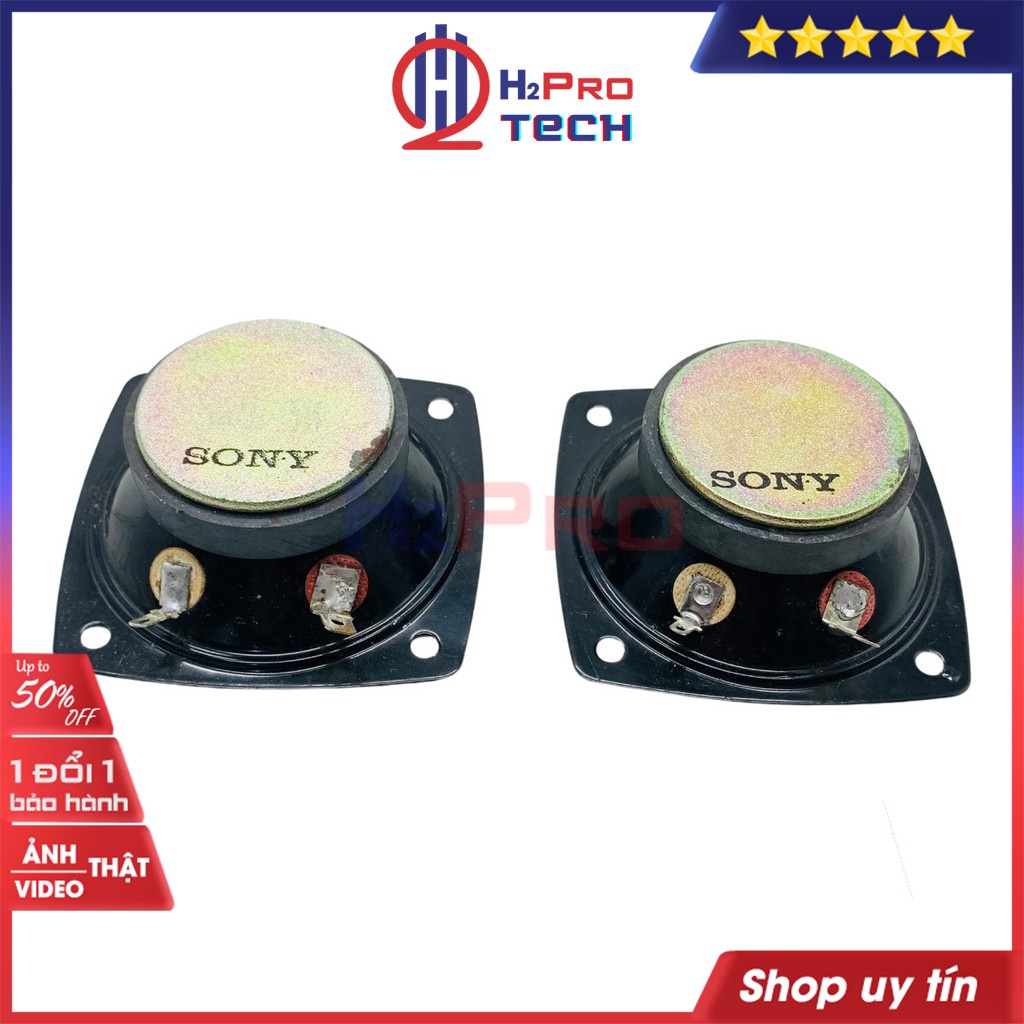 Loa treble rời, treble giấy SONY 7x7 cao cấp 30W-từ 50 (2 chiếc), loa chép-tép rời xịn (quà 30k cặp tụ) - H2pro tech