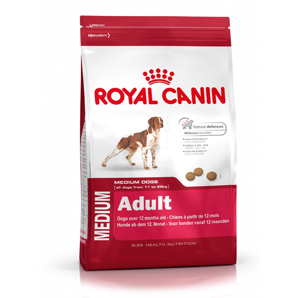 [4kg] Thức ăn hạt cho chó ROYAL CANIN MEDIUM ADULT 4kg