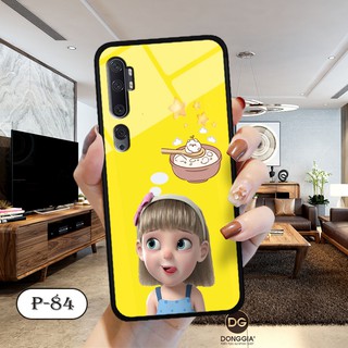 Ốp lưng kính 3D Xiaomi Mi Note 10/ Note 10 Pro-cute