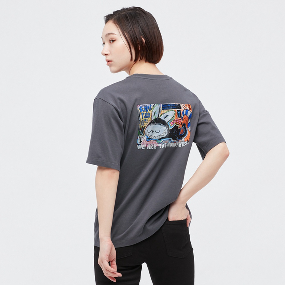 Áo Thun Uniqlo Bubble MART UT Tay Ngắn In Hình POP MART Dành Cho Nam / Nữ 449367