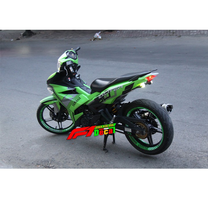 Tem Trùm Exciter 150 Xanh Lá