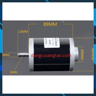 Motor DC cốt 8mm / động cơ chế máy khoan, máy cắt, máy mài cao cấp