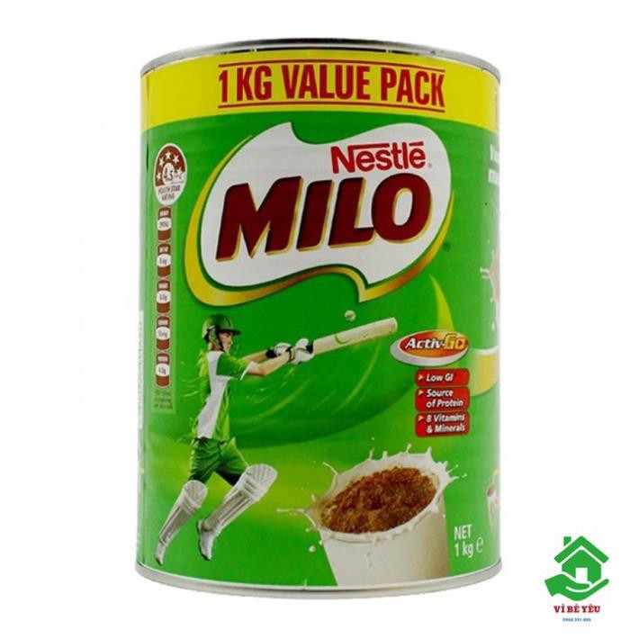 [Mã GROSALE2703 giảm 8% đơn 250K] MILO Úc 1KG hàng nội địa ÚC Date mới