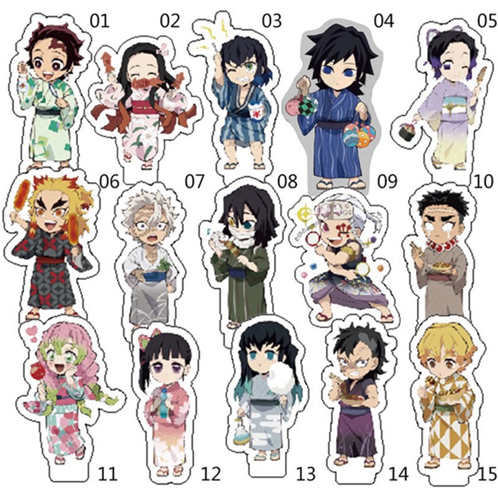 Mô hình nhân vật anime Demon Slayer dễ thương để bàn trang trí