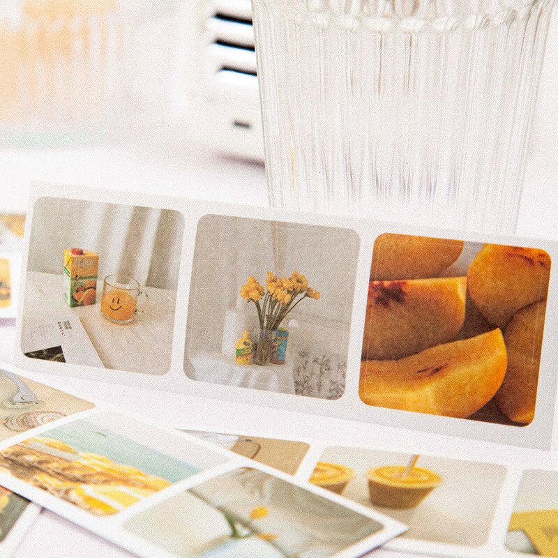 Set 30 miếng dán họa tiết bông hoa trang trí đa năng