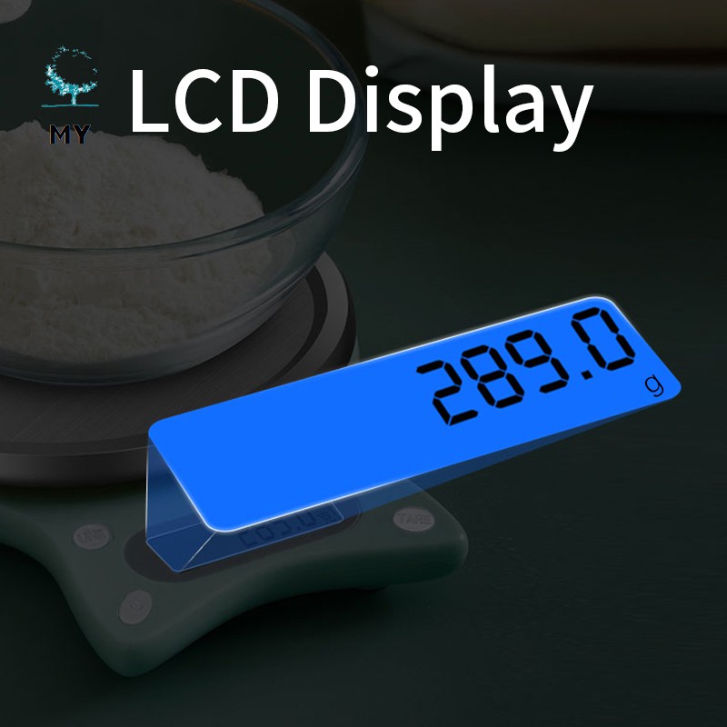 Electronic Digital Scale for Kitchen High Precision 0.1g/3kg Measuring LCD Display Baking Tool and Accessories