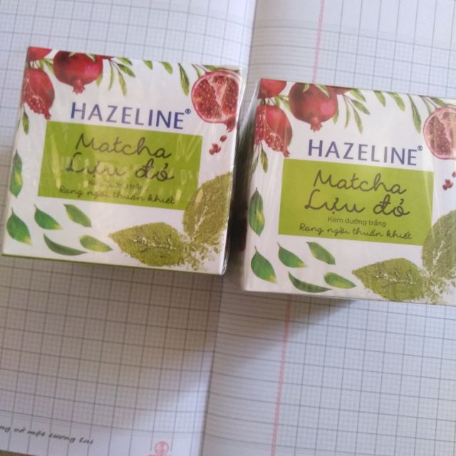 Kem dưỡng trắng da Hazeline Matcha Lựu Đỏ