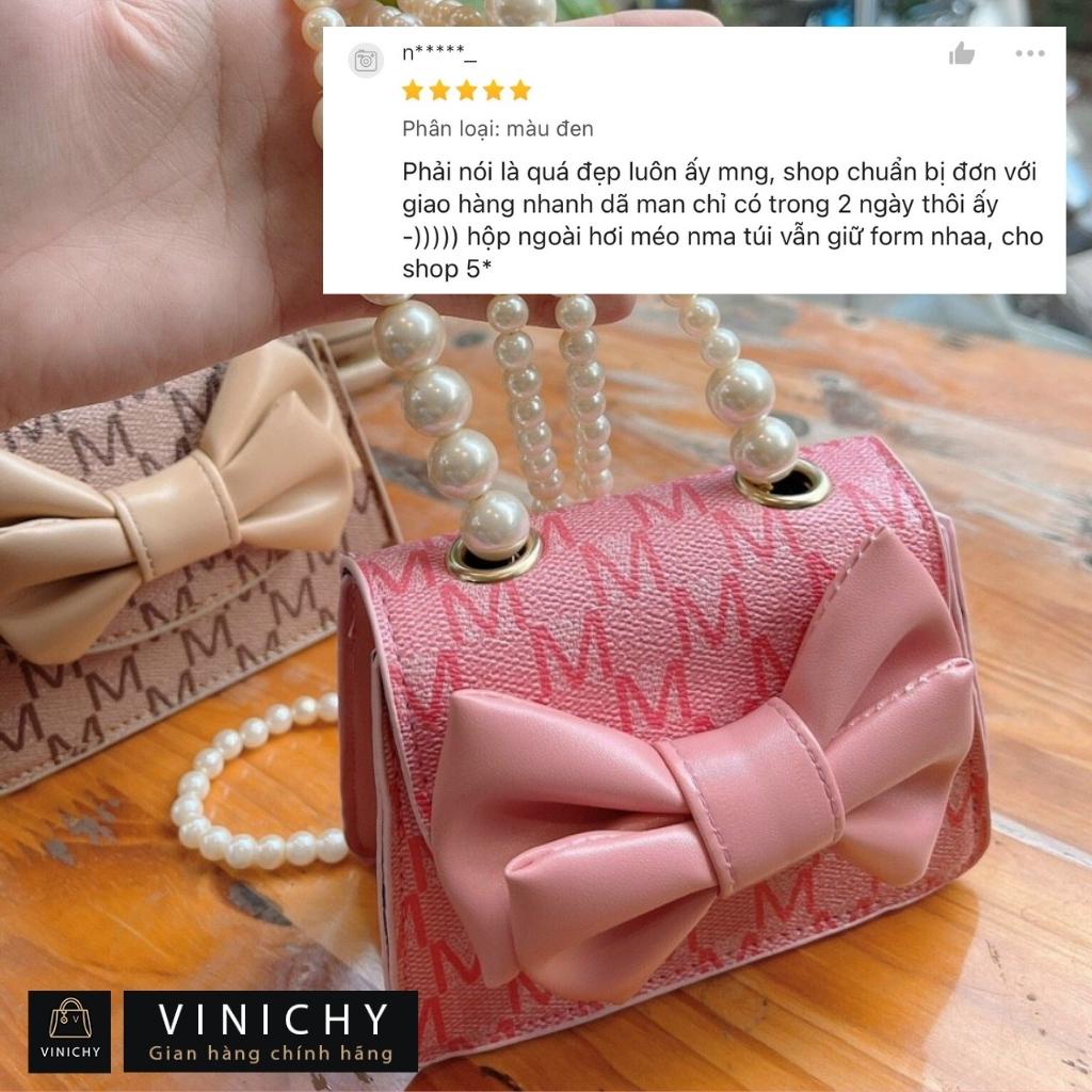 Túi xách Mini nữ đeo chéo, túi đi chơi, đi học VINICHY, da đẹp cao cấp size 12cm HA131