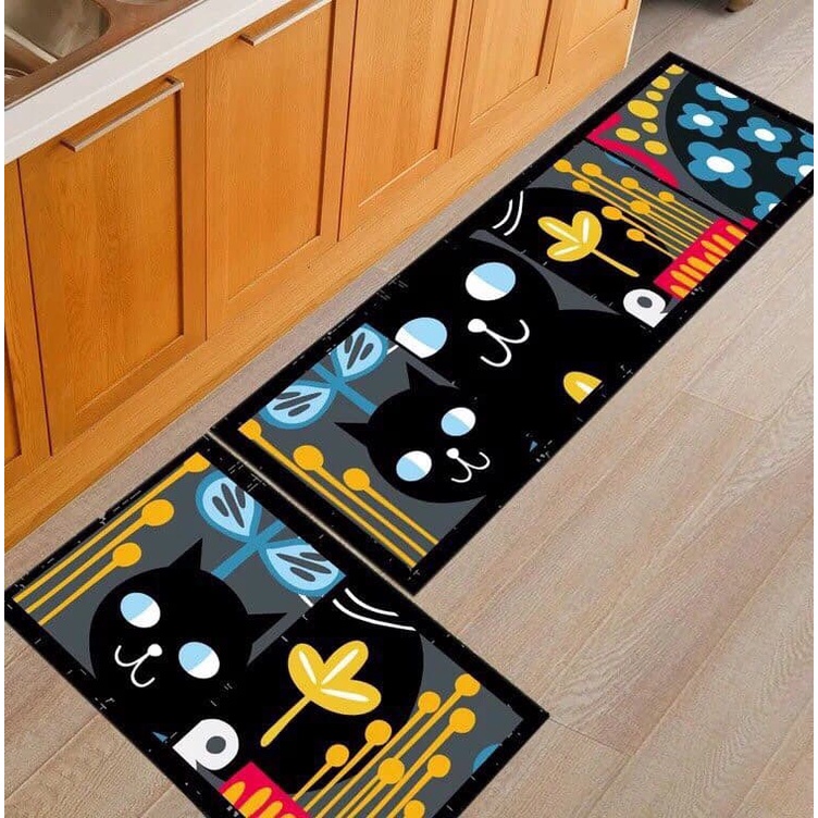 XẢ KHO THẢM ĐÔI NHÀ BẾP ( 1 bộ gồm 2 miếng)