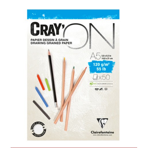 Sổ Cray'On Clairefontaine 120gsm 50 sheets