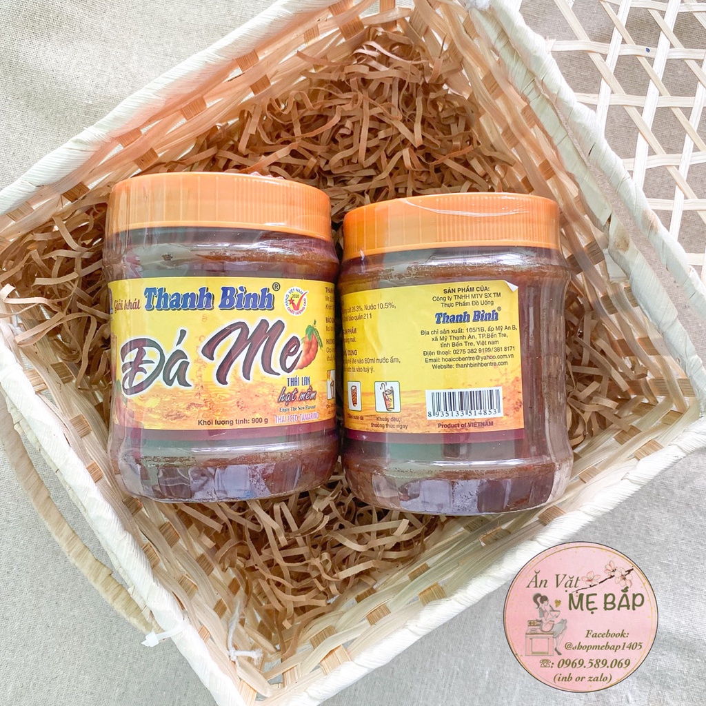 Đá Me Hạt Mềm Thanh Bình 900g - Shop Mẹ Bắp