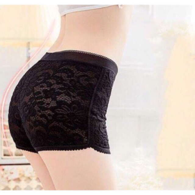 Quần đùi ren mặc trong váy - 2 lớp