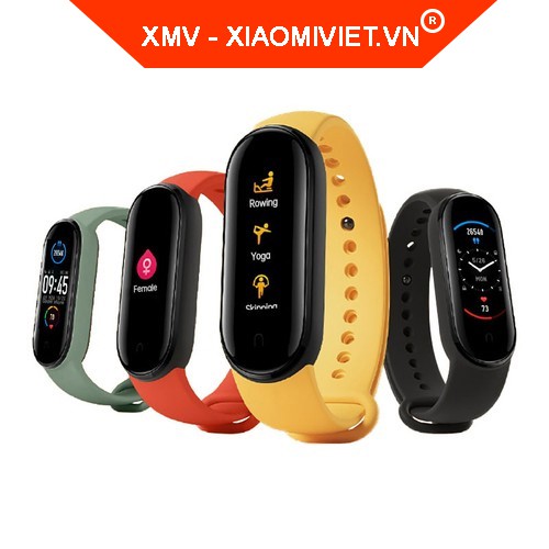 Vòng đeo tay thông minh Xiaomi Mi Band 5 - Bản quốc tế - Hàng chính hãng