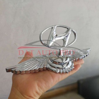 LOGO Đứng Cánh chim thiên thần gắn mui xe Hãng HUYDAI.