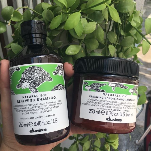 COMBO DẦU GỘI XẢ TRƯỜNG THỌ DAVINES RENEWING Ý