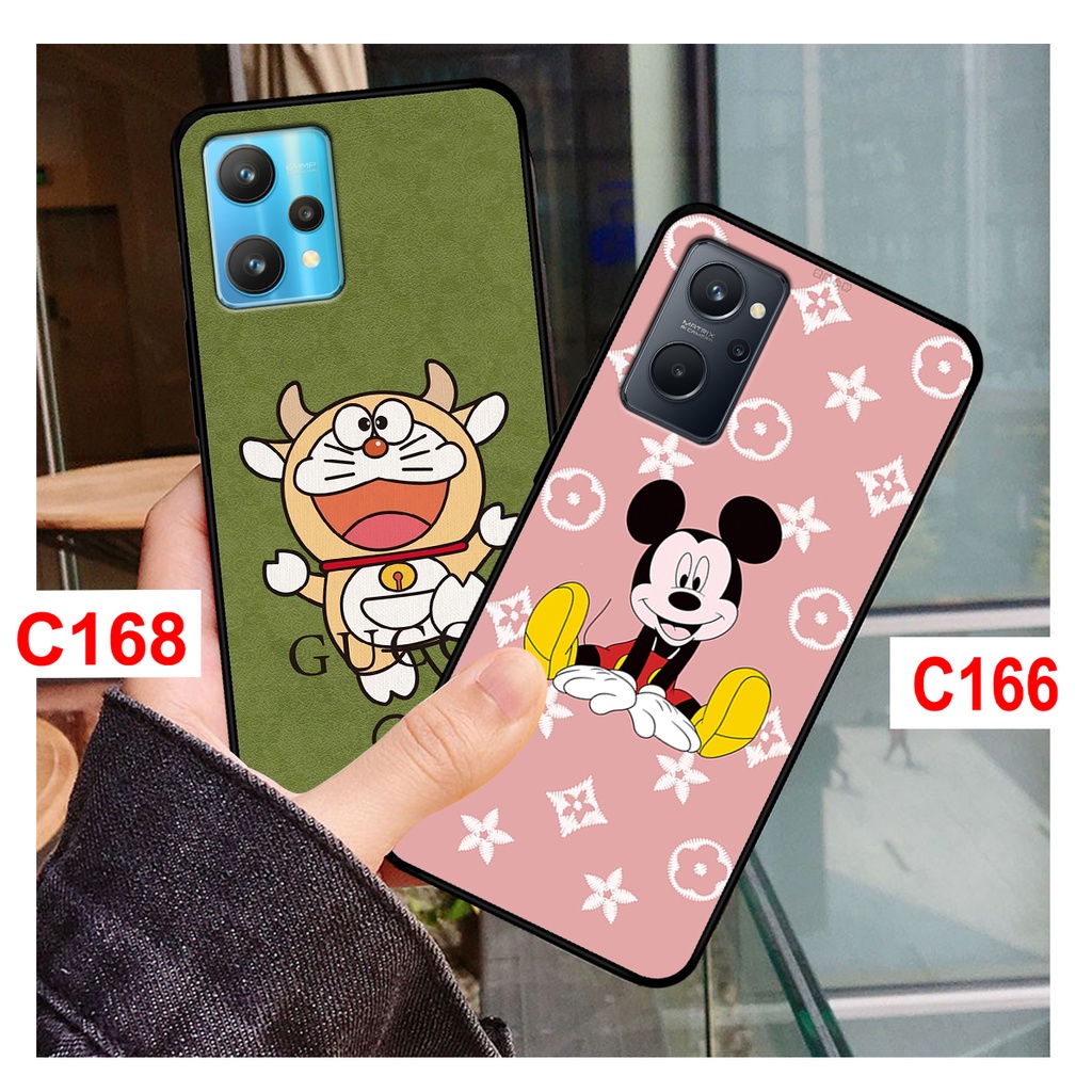 Ốp lưng Realme 9i - Realme 9 Pro in hình gấu bearbrick , doremon gucii, mickey L.V . ốp realme 9i rẻ bền đẹp.