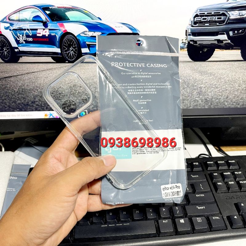 Ốp lưng TPU GOR iphone 14 pro max , 14 pro , 14 max ,14 dẻo trong suốt