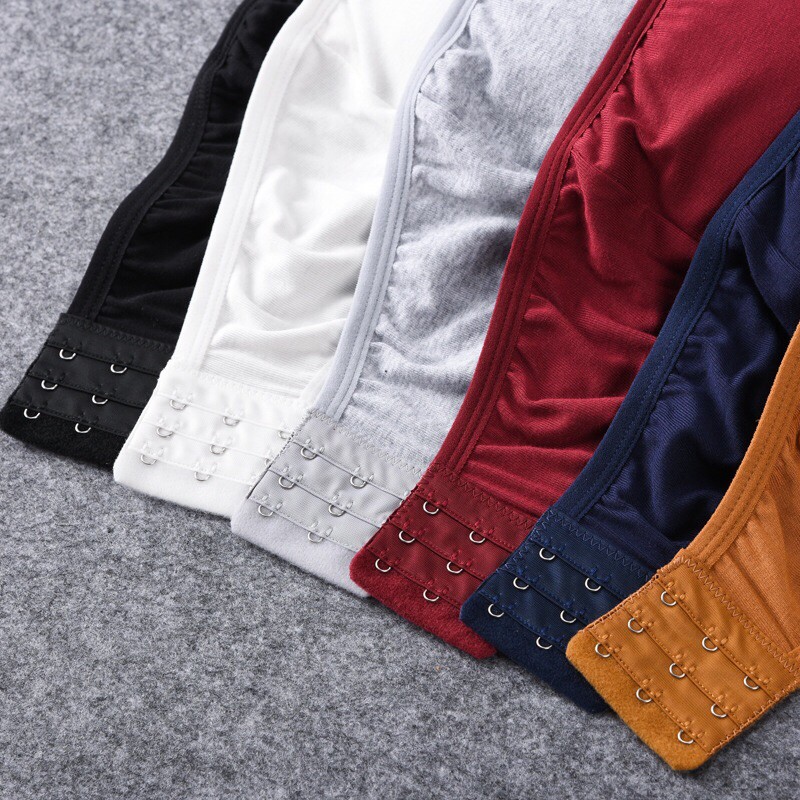 Áo ngực ko dây vải cotton có móc sau lưng 619