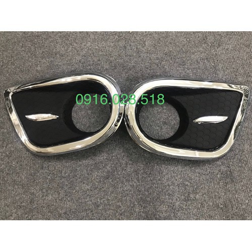 ỐP VIỀN ĐÈN GẦM FORTUNER 2008 2010 2012 2013 - TRƯỚC, MẠ CROM, FORM MỚI