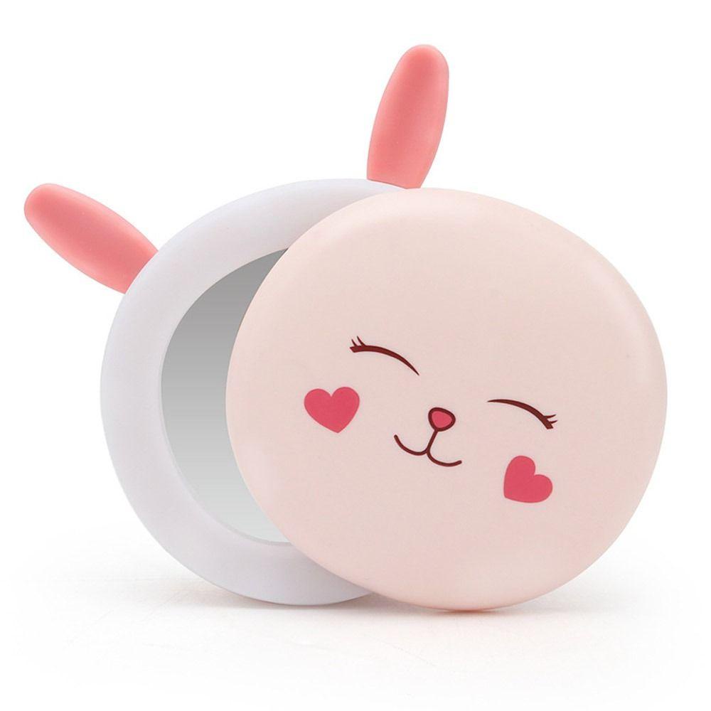 Gương Giữ Ấm Tay Mini Sạc USB Họa Tiết Hoạt Hình Dễ Thương