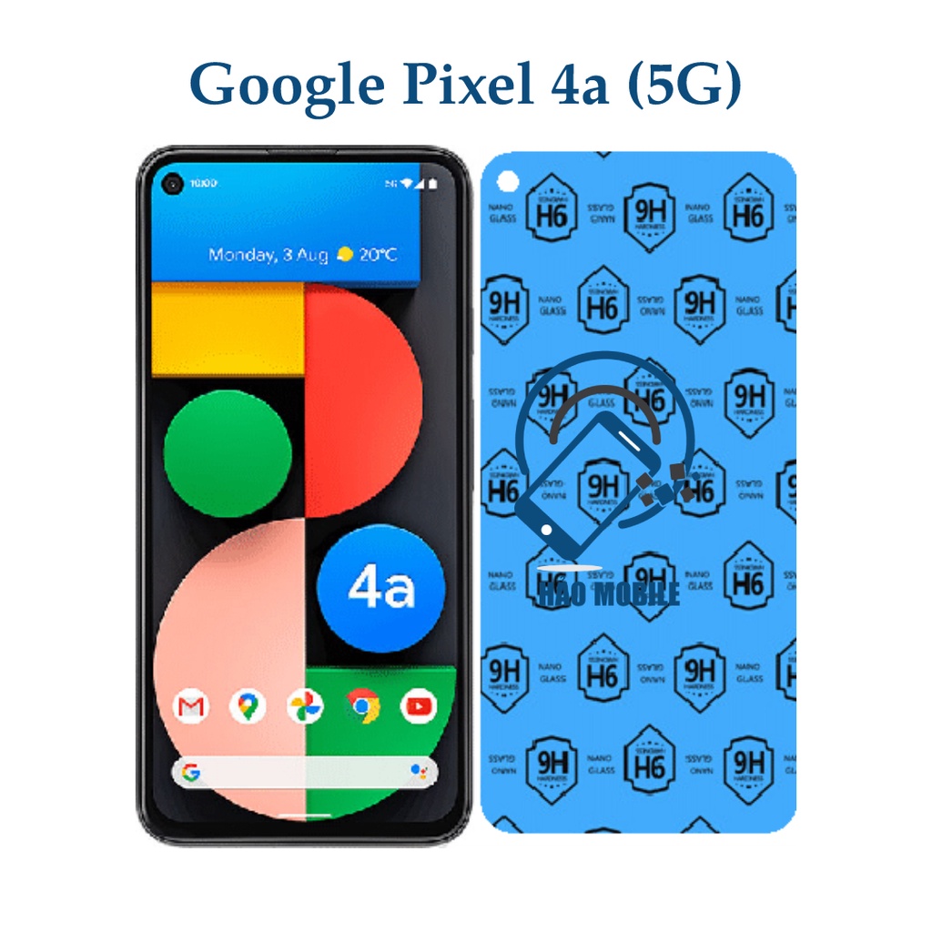 Dán cường lực dẻo nano Google Pixel 4a 5G