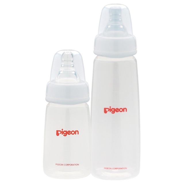 Bình Sữa PIGEOM VUÔNG Nhựa PP 160ml và 240ml