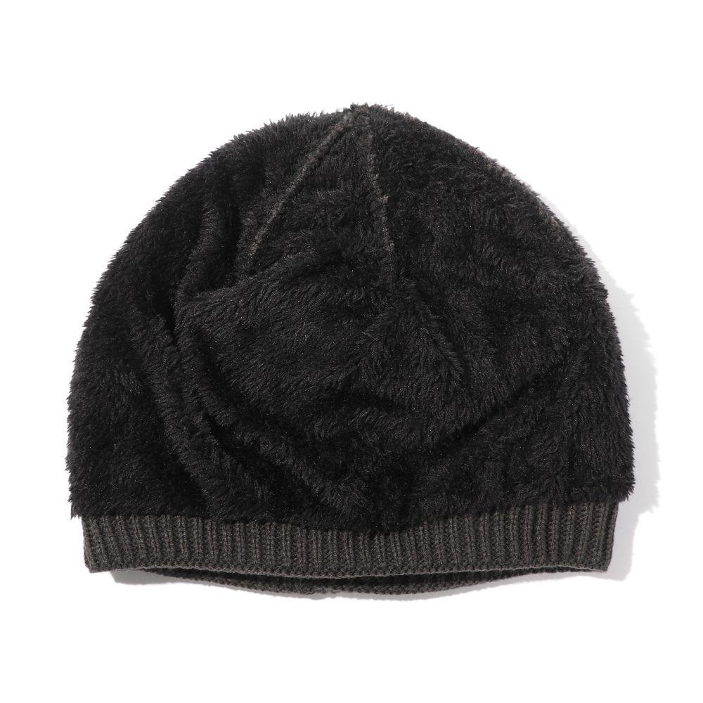 BSUNS Set Mũ beanie Kèm Khăn Choàng Cổ Vải Nhung Cho Nam Và Nữ