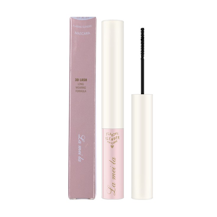 [ĐƯỢC MUA 3SP] Mascara siêu mảnh chuốt mi dài mịn vỏ hồng Lameila