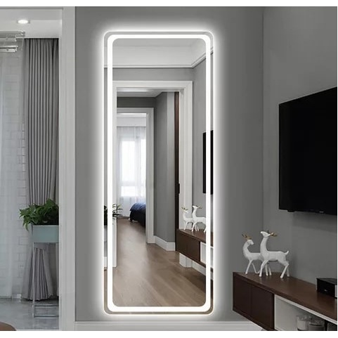 Gương toàn thân giá rẻ 40x120, 50x150cm mài viền