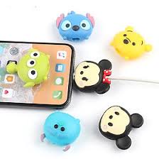 Thú cắn cáp/ bảo vệ đầu sạc, dây tai nghe chống đứt, chống gãy, nhiều màu hình, giao ngẫu nhiên