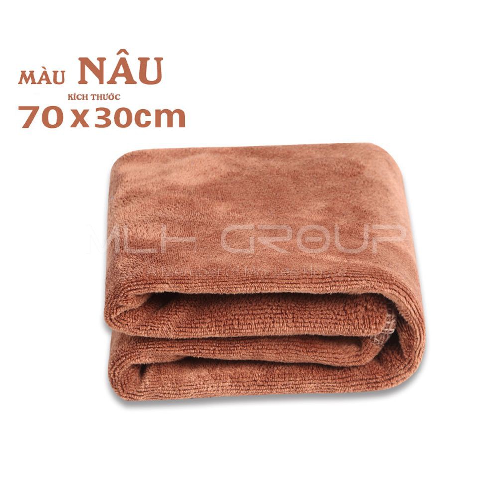 Bộ 2 Khăn Lau Ô Tô, Xe Hơi, Xe Máy Đa Năng Chuyên Dụng Cao Cấp Siêu Thấm Hút Nước Mạnh MLH
