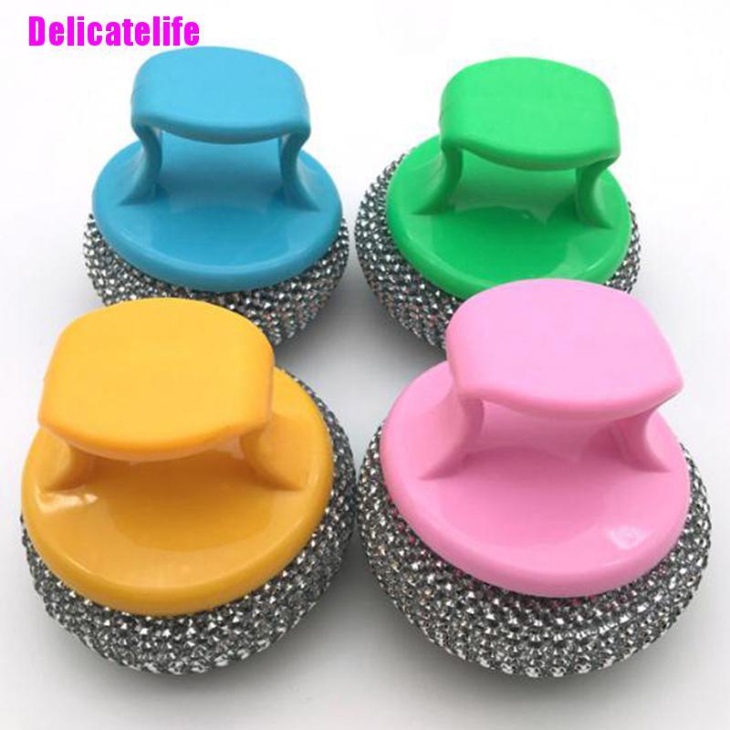 Cọ chà nồi có tay cầm tiện dụng