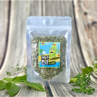 (100g) Hạt Bí Xanh (Ấn Độ) Đã Tách Vỏ Rang Thơm Bùi, Chắc Mẩy, Đều Hạt