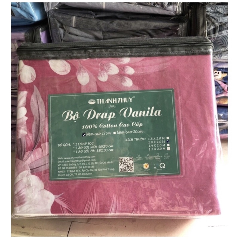 Bộ Drap bọc , Hộp - size M6 - M69