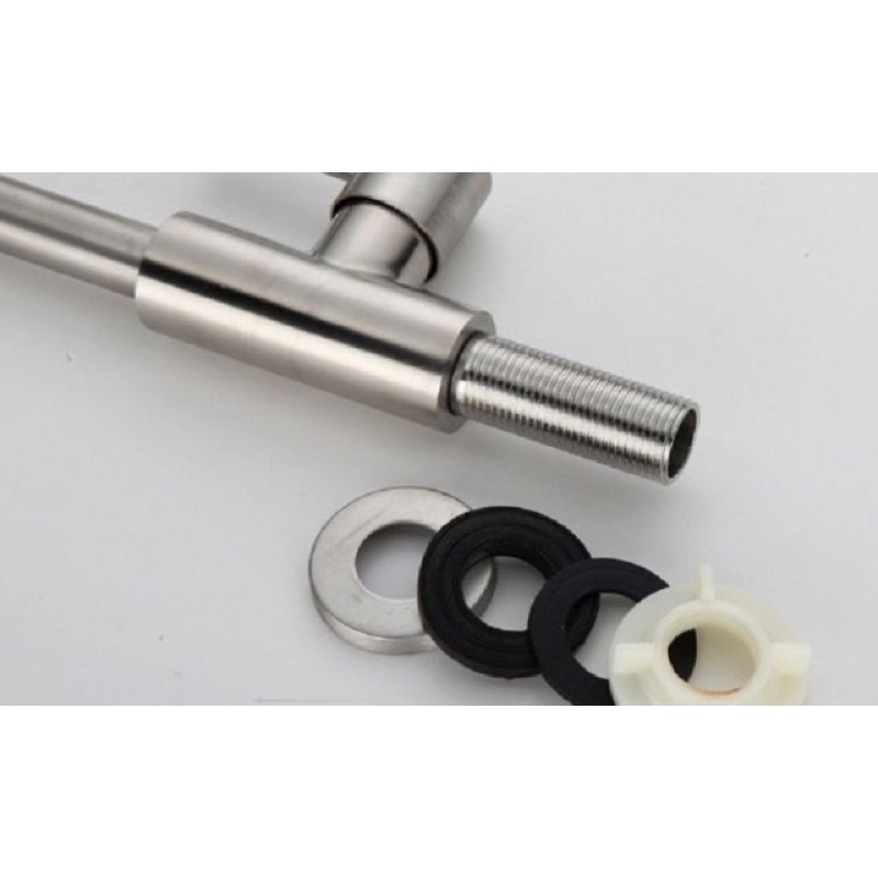 Vòi rửa chén bát xoay 360 inox 304 vòi chén lạnh cắm chậu rửa chén