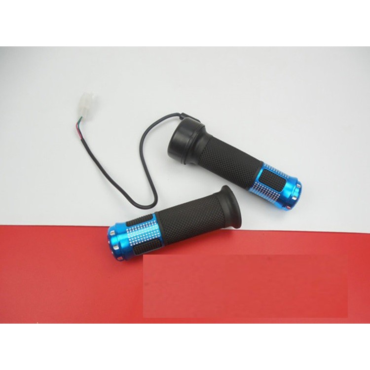 Tay ga xe đạp điện không nút có màu