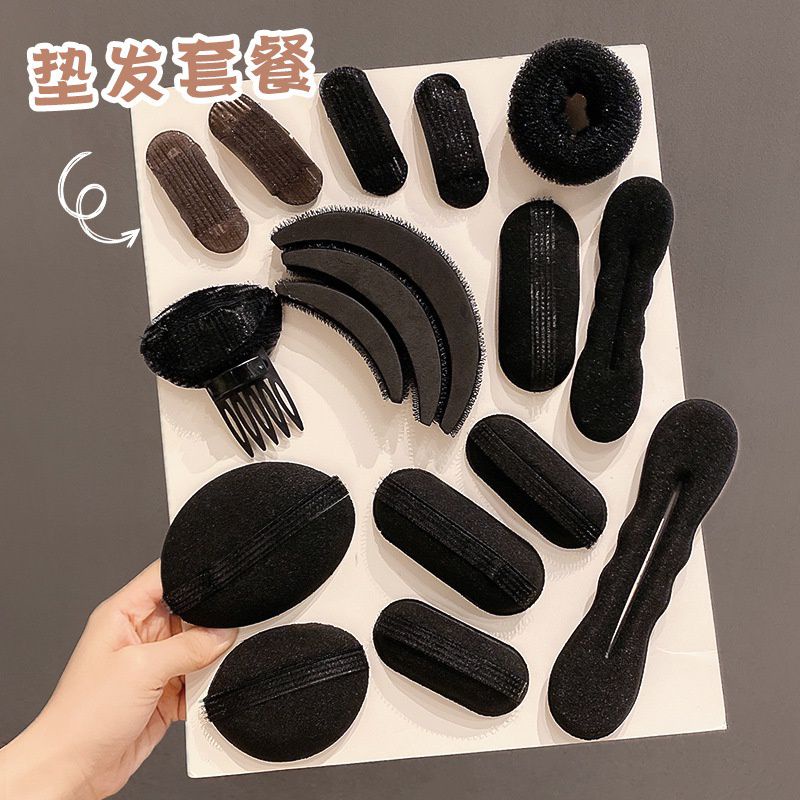 Bộ dụng cụ kẹp độn phồng tóc mái nhiều kiểu dáng